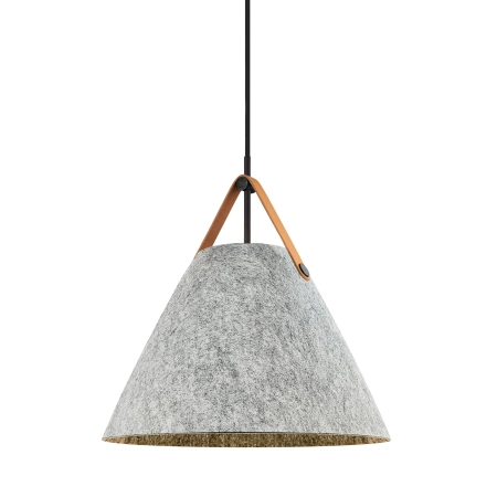 Lampa wisząca jasnoszara Strap NO84343010 - Design for The People